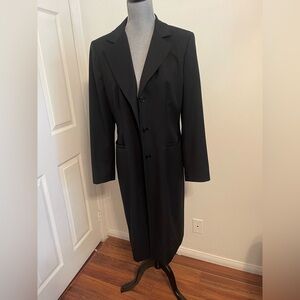 INC International Concepts Black Coat. Size 10.